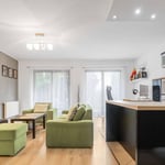 Miete einer Zweizimmerwohnung mit großer Terrasse, 54 m², Breslau, Fabryczna, Polend