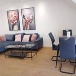 Rent of a bright two-level three-room apartment, 73 m², Belgrade, Serbia