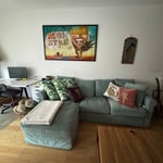 Rent of a spacious two-room apartment in the city center, 63 m², Belgrade, Serbia