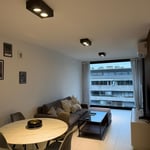 Rent of a bright and modern two-room apartment with a balcony, Buenos Aires, Puerto Madero, Argentina
