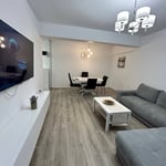 Rent of a furnished two-room apartment, 50 m², in a new building, Bucharest, Sector 3, Romania