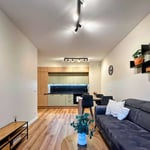 Miete einer modernen Dreizimmerwohnung mit 50 m² im Stadtteil Nadodrze, Breslau, Polen