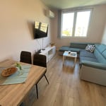 Rent of a modern two-room apartment in the Briz area, Varna, Bulgaria