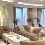 Rent of a luxurious penthouse, 197 m², with a spacious terrace in Banovo Brdo, Belgrade, Serbia