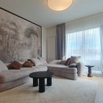 Rent of a two-room apartment, 55 m², in the premium residential complex BW King’s Park, Belgrade, Serbia