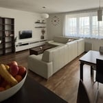 Rent of a spacious 3-room apartment, 81 m², in Nové Mesto, Bratislava, Slovakia