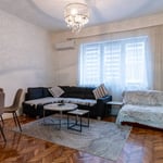 Rent of a furnished 2-room apartment, 50 m², in the center of Belgrade, Serbia