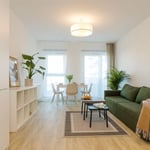Location d’appartements lumineux de 2 pièces, 44 m², Podgórze, Cracovie, Pologne
