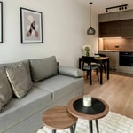 Location d’un appartement moderne de 2 pièces, 36 m², Zabłocie, Cracovie, Pologne