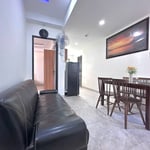 Location d’un appartement confortable et meublé de deux pièces avec balcon, 50 m², Nha Trang, Vietnam