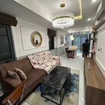 Аренда светлой меблированной трёхкомнатной квартиры с видом на море, 74 м², Нячанг, Вьетнам