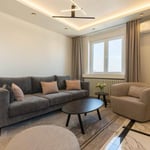 Просторная квартира 67 м² в аренду рядом с парком Ташмайдан, Белград, Сербия