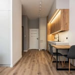 Apartamento estudio moderno y amueblado, 32 m², en alquiler en Varsovia, Polonia