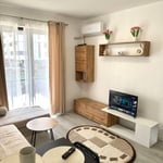 Bright furnished apartment 42 m² for rent in Chiajna, Bucharest, Romania