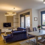 Apartamento amueblado 80 m² en alquiler en el centro de Belgrado, Serbia