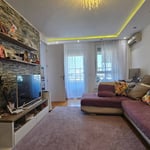 Modern 3-room apartment 62 m² in Belville residential complex for rent, New Belgrade, Serbia