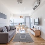 Аренда светлого, просторного апартамента с панорамным видом, 80 м², Нуньес, Буэнос-Айрес, Аргентина