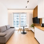 Modern and new 2-room apartment with parking, Wola, Warsaw