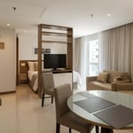 Long-term rental of a studio, 55 m², Barra da Tijuca, Rio de Janeiro, Brazil