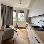 Cozy 2-room apartment 42 m2 with balcony in Krakow