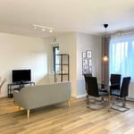 Bright 2-Room Apartment with Balcony in Podgórze, Kraków