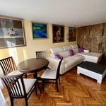 Long-term rental of a bright 3-bedroom apartment in Belgrade with a view of Tašmajdan Park
