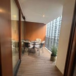 Long-term rental of a two-room apartment in Browary Warszawskie, Warsaw