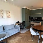 Long-term rental of a two-room apartment with a yard on Lazurowa Bemowo St., Warsaw