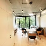 Long-term rental of a two-room apartment with a balcony at Browary Warszawskie, Wola, Warsaw