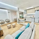 Long-term rental Alicante, San Juan: spacious 3-bedroom apartment with an office, newly renovated