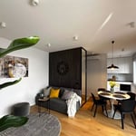 Long-term rental, Warsaw, Wilanów: 2-room apartment with a balcony