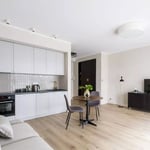 Long-term rental, Warsaw, Mokotów: 1-room apartment with a terrace