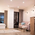 Long-term rental, Warsaw, Wola: 1-room apartment with a balcony