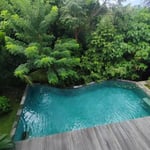 Long-term rental of a new villa with jungle view in Ubud, Bali, Kecamatan area