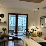 Long-term rental of a 3-rooms apartment 54 m2 in Warsaw, Wola district