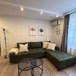 Long-term rental of a new 2-rooms apartment in central Belgrade, near Kalemegdan Fortress, Serbia