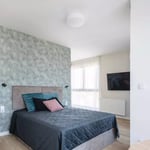 Long-term rental 31 m² high-standard apartment with 1 room, a balcony, and parking option in Prądnik Biały, Kraków