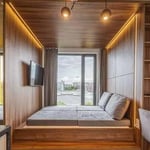 Long-term rental studio near Magnolia Park, Wrocław, Poland