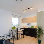 Long-term rental bright 3-room apartment in Jagodno, Wrocław