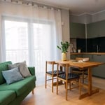 Long-term rental 3-room apartment in new Angel City complex with Gym & Spa, Wrocław