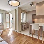 Long-term rental modern 2-room flat with parking in Praga-Południe, Warsaw