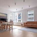 Long-term rental cozy 2-room apartment with balcony in Mokotów district, Warsaw, Poland