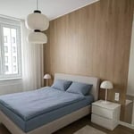 Long-term rental in Kraków stylish 3-room apartment, 57 m², with balcony in a high-standard building, Grzegórzki district