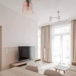 Long-term rental in Warsaw, Ochota — 2-room 45 m² apartment with terrace and air conditioning