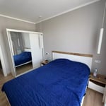 Long-term rental of a modern 54 m² 2-room apartment with a balcony in the quiet Mistrzejowice area, Krakow