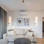 Долгосрочная аренда 60 м², 3-комнатная квартира с балконом и климатизацией, Psie Pole, Вроцлав