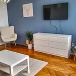 Long-term rental in Belgrade, Serbia: a cozy one-bedroom apartment in Zvezdara, 50 m²
