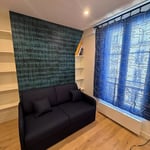 Alquiler a largo plazo de un estudio de 15m² en París, Francia