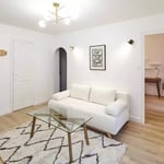 Langzeitmiete einer 2-Zimmer-Wohnung mit 30m² in Paris, Frankreich