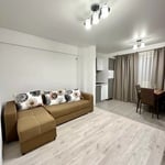 Langfristige Miete eines 1-Zimmer-Studios in einem Neubau, 2. Stock, Bukarest, Rumänien